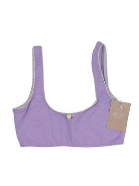 Rat Boi Support Cotton Bra in Purple